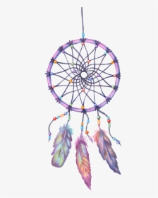 Bloody Feather Transparent Decorative - Purple Dream Catcher Png, Png Download, Transparent PNG