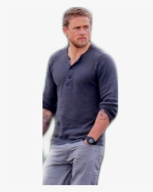 Charlie Hunnam Triple Frontier Haircut, HD Png Download, Transparent PNG