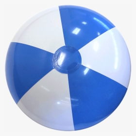 Blue White Beach Ball Png, Transparent Png, Transparent PNG