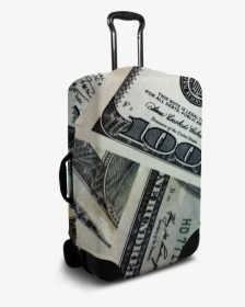 Money Suitcase Cover   Data-large Image //cdn - 100 Dollar Bill, HD Png Download, Transparent PNG