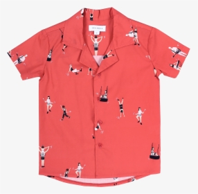 Let S Dance Red Hawaiian Shirt, HD Png Download, Transparent PNG