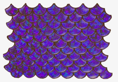 #freetoedit #purple #blue #green #mermaid #fish #scales - Circle, HD Png Download, Transparent PNG