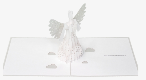 Christmas Angel Pop Up Greeting Card - Angel, HD Png Download, Transparent PNG
