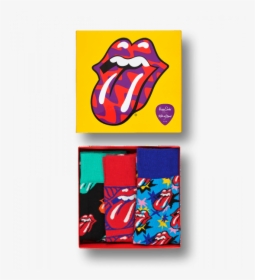 Happy Socks Gift Boxes Rolling Stones, HD Png Download, Transparent PNG