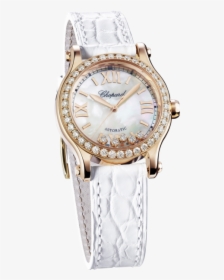 Chopard Happy Sport Watch White, HD Png Download, Transparent PNG