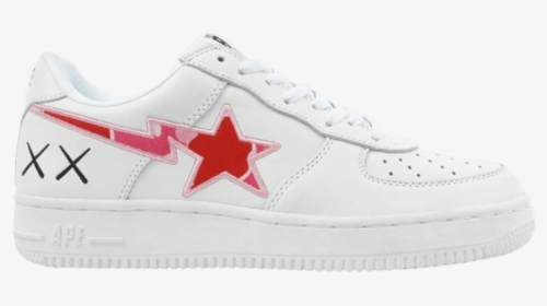 Pink Kaws Bapesta, HD Png Download, Transparent PNG