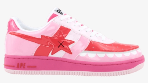 Pink Bapestas Kaws, HD Png Download, Transparent PNG