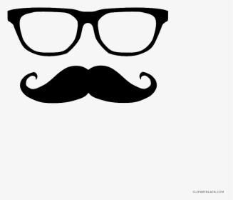 Glass Clipart Hipster Glass - Glass And Beard Png, Transparent Png, Transparent PNG