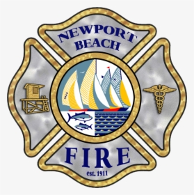 Newport Beach Fire Department Logo, HD Png Download, Transparent PNG