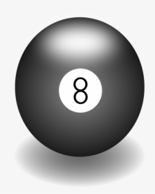 Eight Ball Png - Circle, Transparent Png, Transparent PNG