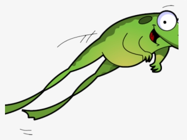 Leaping Frogs Clipart - Clip Art Frog Jump, HD Png Download, Transparent PNG