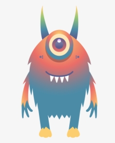 Transparent Cute Monster Png - Illustration, Png Download, Transparent PNG