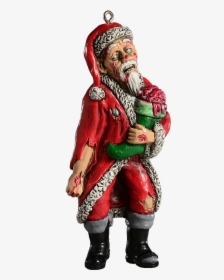 Zombie Santa Christmas - Scary Christmas Tree Ornaments, HD Png Download, Transparent PNG