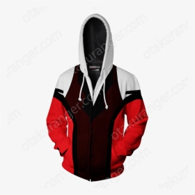 Black Butler Grell Sutcliff Cosplay Zip Up Hoodie Jacket - Sheldon Cooper, HD Png Download, Transparent PNG