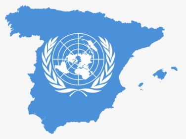 United Nations Flag Red, HD Png Download, Transparent PNG