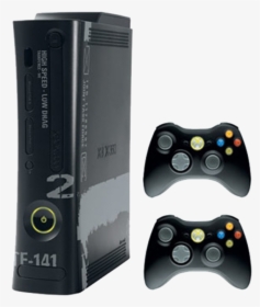 Refurbished Xbox 360 Console,250gb, Modern Warfare - Xbox 360 Modern Warfare 2 Edition, HD Png Download, Transparent PNG