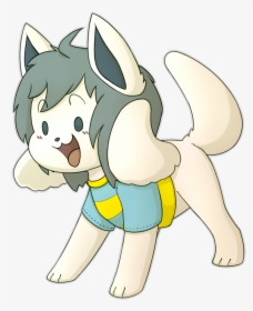Undertale Cat Dog Like Mammal Mammal Vertebrate Yellow - Special Enemy Temmie Art, HD Png Download, Transparent PNG
