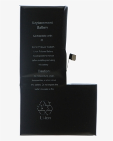 Iphone X Battery Replacement Png, Transparent Png, Transparent PNG