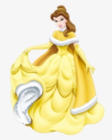 Pin By Josine On Disney Clipart - Disney Princess Belle Christmas, HD Png Download, Transparent PNG