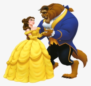 Couple Clipart - Beauty And The Beast Transparent Background, HD Png Download, Transparent PNG