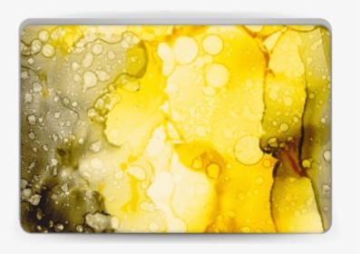 Yellow Color Splash Skin Laptop - Yellow, HD Png Download, Transparent PNG