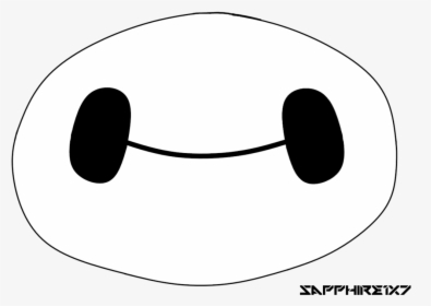 Baymax Head Png - Circle, Transparent Png, Transparent PNG
