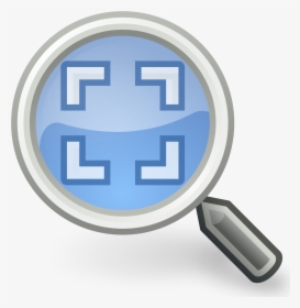 Transparent Magnifying Glass Icon Png - Magnifying Glass Icon, Png Download, Transparent PNG