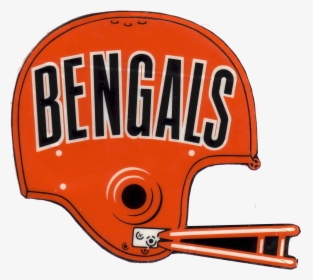 Bengals Helmet Clipart , Png Download - Old 1968 Bengals Helmet, Transparent Png, Transparent PNG