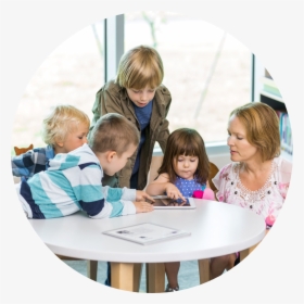 Children Sitting Png, Transparent Png, Transparent PNG