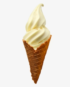 Pineapple Dole Whip Waffle Cone - Soft Serve Ice Creams, HD Png Download, Transparent PNG
