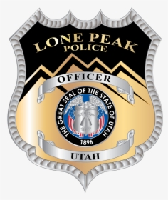 Lone Peak Police Badge, HD Png Download, Transparent PNG