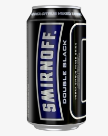 Smirnoff Ice Double Black Cans 10 Pack 375ml - Smirnoff Double Black Standard Drinks, HD Png Download, Transparent PNG