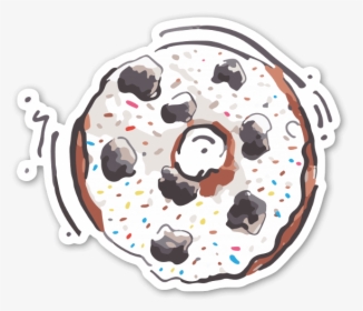 Donut Sticker - Ice Cream Cone, HD Png Download, Transparent PNG