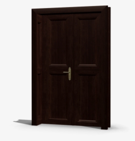Wooden Double Door - Plywood, HD Png Download, Transparent PNG