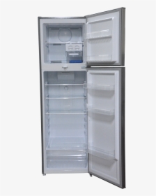 No Frost Refrigerator, 251l, Double Door, Brush Stainless - Refrigerator, HD Png Download, Transparent PNG
