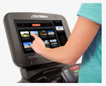 Discover Se3 Console Treadmill Lefthand Interactivecourses - Life Fitness, HD Png Download, Transparent PNG