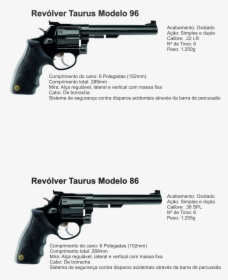 Revolver - Pistola - Espingarda - Carabina - Rifle - Firearm, HD Png Download, Transparent PNG