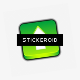 Green Arrow Upload Button In Square - Sign, HD Png Download, Transparent PNG