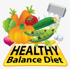 Nutrition Clipart Balanced Diet - Diet Clipart, HD Png Download, Transparent PNG