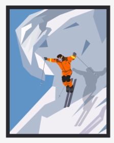 Poster Ski Winter Alaska, HD Png Download, Transparent PNG