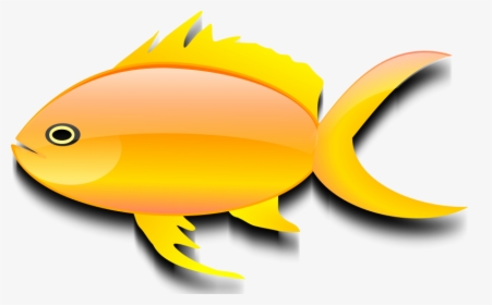 Gold Fish Cracker Clipart Svg Royalty Free Goldfish - Gold Fish Clip Art, HD Png Download, Transparent PNG