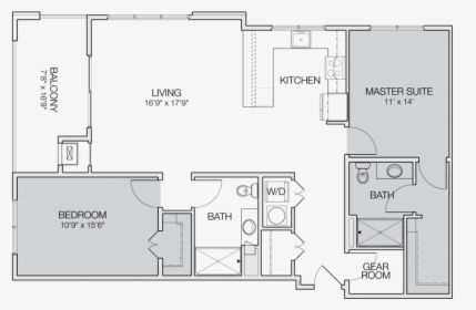 Plan Of An Apartment, HD Png Download, Transparent PNG