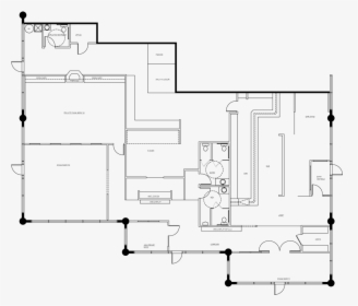 Furniture Clipart Floor Plan - Furniture Png Plan Vector, Transparent Png, Transparent PNG