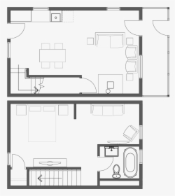 Corner House Floor Plan - Floor Plan, HD Png Download, Transparent PNG