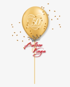 11in Latex 50th Anniversary - Transparent New Years Confetti, HD Png Download, Transparent PNG