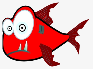 Piranha Clipart Crazy Fish - Piranha Clipart, HD Png Download, Transparent PNG