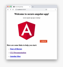 Angular App With The Auth0 Login Button - Node Js Multivendor Ecommerce, HD Png Download, Transparent PNG
