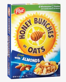 Post Cereal Png - Honey Bunches Of Almond Post Cereal, Transparent Png, Transparent PNG