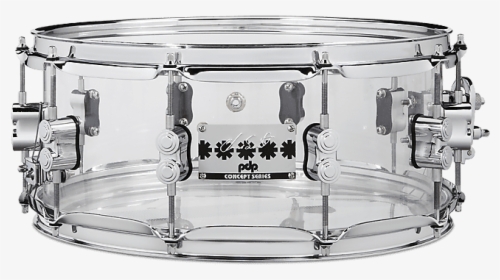 Pdp Chad Smith Signature Acrylic Snare Drum - Chad Smith Pdp Snares, HD Png Download, Transparent PNG