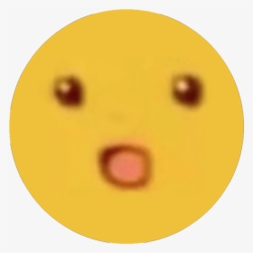 Surprised Pikachu Face - Circle, HD Png Download, Transparent PNG